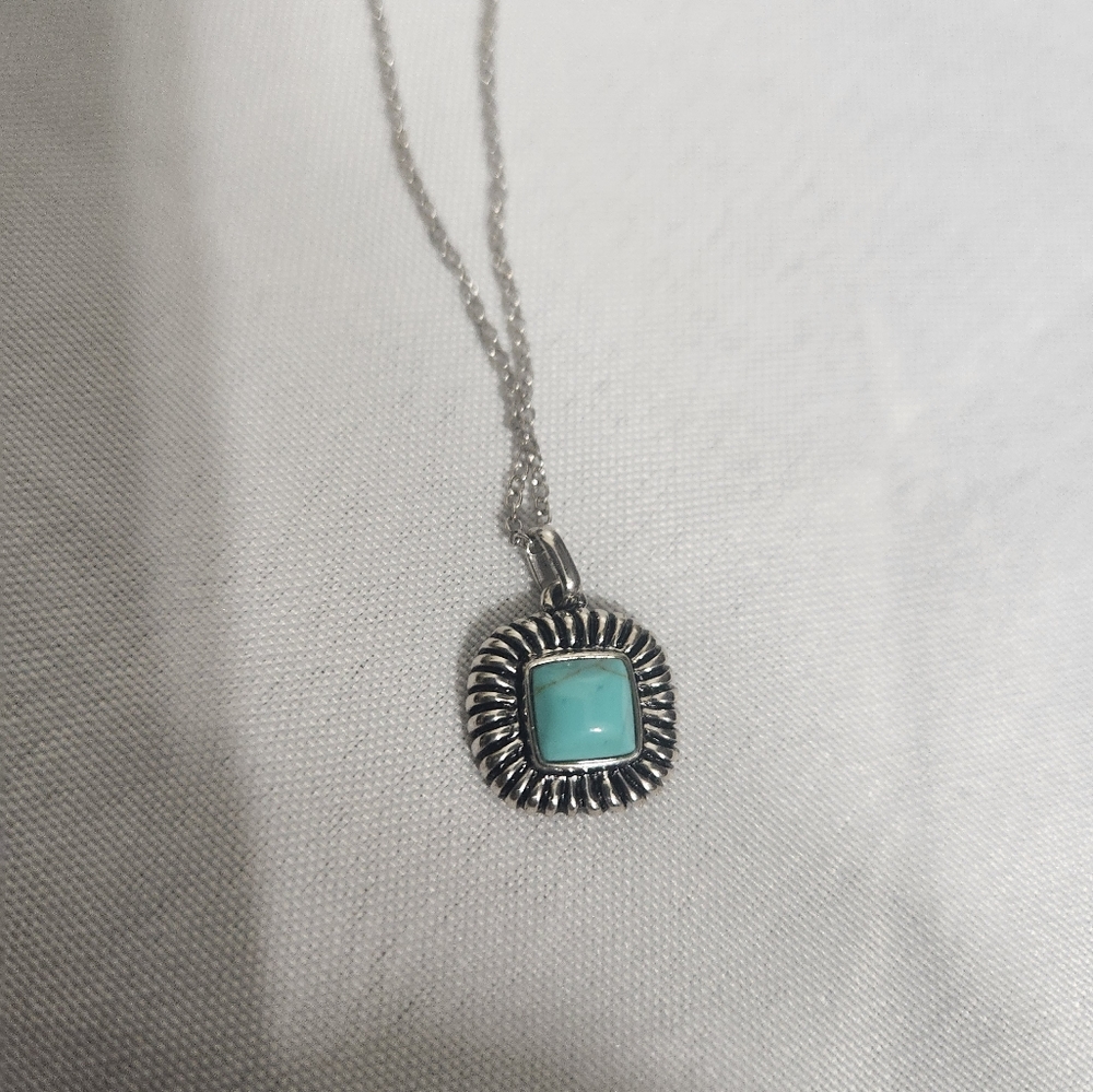 Beautiful Silver & Tourquise Necklace